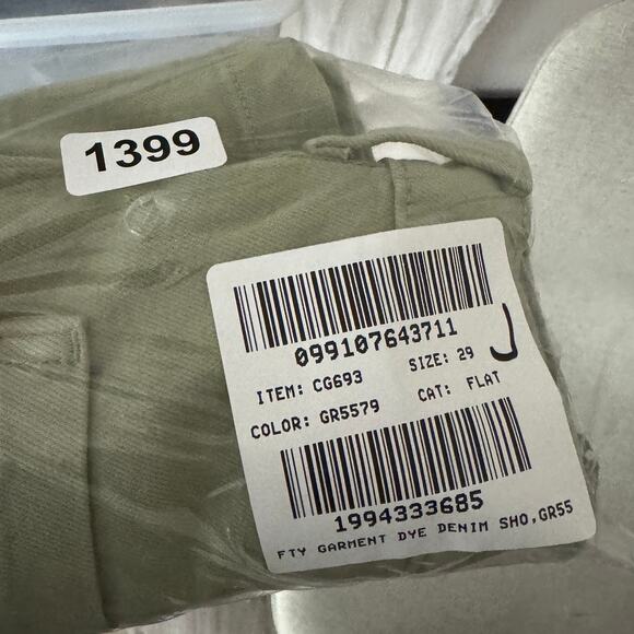 J.Crew Garment-Dyed Patch-Pocket Denim Short Sz 29 Pale Surplus Hi-Rise Stretch - Picture 7 of 7